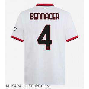 AC Milan Ismael Bennacer #4 Vieraspaita 2024-25 Lyhythihainen